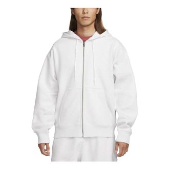 Nike Solo Swoosh Full-Zip Hoodie White DR0404-051