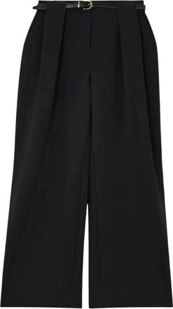 Twinset Pantalones Anchos - Trousers - Mujer - Negro - S