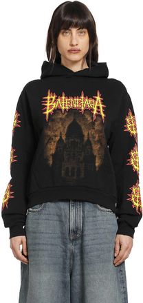 Balenciaga Sacr&eacute; Coeur Medium Fit Hoodie