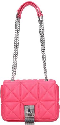 John Richmond Faux Leren Tas - Dames - Schoudertassen - Roze - ONE Size - Leer - Tassen