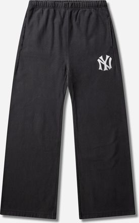 Champion Men s New York Yankees MLB Cooperstown Wide Leg Sweatpants Black