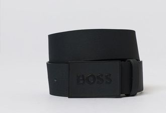 HUGO BOSS Cintura Boss in pelle goffrata