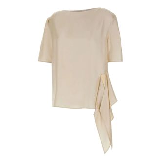 Loulou Studio T-Shirts, female, Beige, Size: XS Mano Blouse