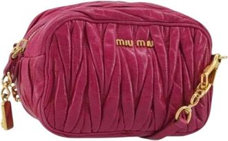 Miu Miu Borsa a tracolla in pelle Pre-owned - - Pre-owned - Donna - Rosa - ONE SIZE