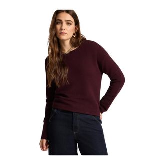 Elena Miro Dames, Truien, Paars, Maat: XS