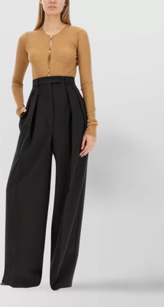 Sportmax slim-fit knitted top