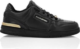 Plein Sport Viper Ii Core // Gen.x.05 Unisex in Black/lightgold at Nordstrom, Size 40