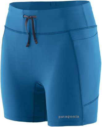 Patagonia Womens Endless Run 6 Shorts Blue XXS