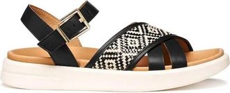 Geox Dames, Schoenen, Zwart, Maat: 38 EU Leer