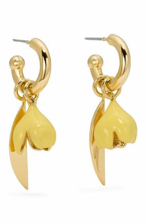 Kate Spade New York golden bloom flower drop earrings in Yellow. at Nordstrom