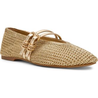 Dolce Vita Lespina Flat in Gold at Nordstrom Rack, Size 6.5