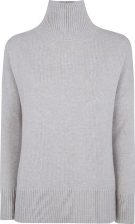 Kujten Cashmere Truien - Dames - Cashmere truien - Grijs - L - Truien & Vesten