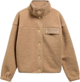 Barbour Fitness, Dames, Beige, S, Katoen, Mabel Fleece Jas