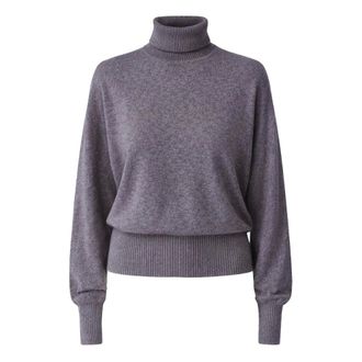 Liviana Conti Turtlenecks, female, Gray, Size: M Arabella Knit