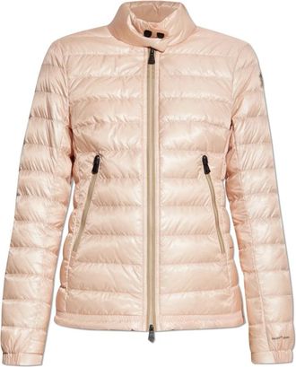 Moncler Grenoble Day-Namic Jacket - Dames - Gewatteerde jassen - Roze - S - Leer - Jassen