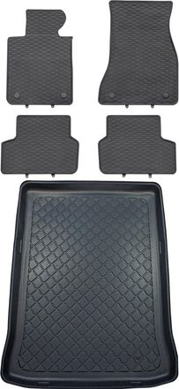 OEM Juego De Alfombrillas De Goma Para Coche Y Alfombrilla Para Maletero Para Bmw Serie 5 G30 Sed&aacute;n (a Partir De Febrero De 2017)