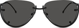 Diesel Pilot model sunglasses - Sunglasses - Unisex - Black