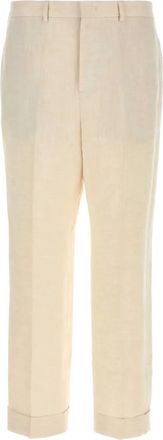 Valentino Garavani Pantaloni in lino - Toni neutri