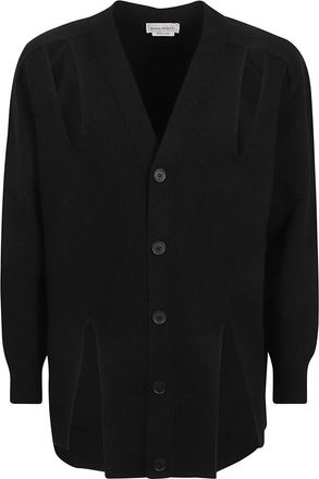 Alexander McQueen Hombre, Jerseys, Negro, Talla: L