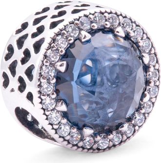 Pandora Midnight Blue Radiant Hearts Charm