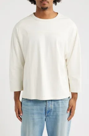 Elwood Long Sleeve T-Shirt in Off White at Nordstrom, Size Xx-Large