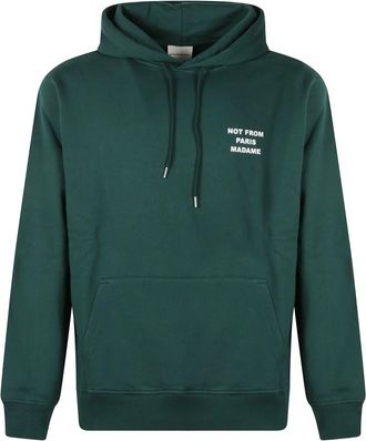 Dr&ocirc;le de Monsieur Hoodies - Heren - Hoodies - Groen - M - Hoodies & sweatvesten