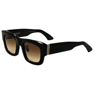 Bugatti Mens 51mm Sunglasses 48M-BK-AF