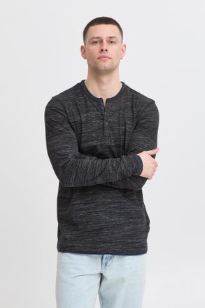 Blend T-Shirt BLEND BHJEFF tee, Herren, Gr. XXL, schwarz, Single Jersey, Obermaterial: 85% Baumwolle, 15% Polyester, unifarben, regular fit, Shirts T-Shirt