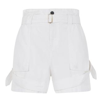 Diesel Short Shorts, female, White, Size: W27 Elegant Summer Shorts
