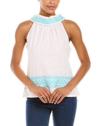 Sail to Sable Cowl Neck Top