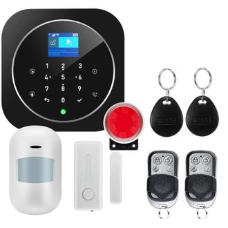 OEM Sistema De Alarma Inal&aacute;mbrico Para El Hogar 2g, Sistema De Seguridad Wi-fi Para El Hogar Con Sirena De 120 Db, Control Por Aplicaci&oacute;n, 8 Piezas -crezu