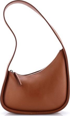 The Row Half Moon Shoulder Bag Leather