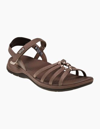 Teva Womens Teva Womens Tirra Traveler Strappy Sandals - Tan - Size: 5