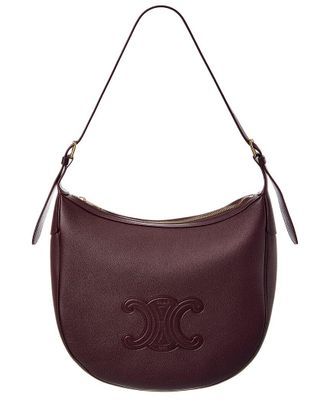 Celine Heloise Medium Leather Hobo Bag