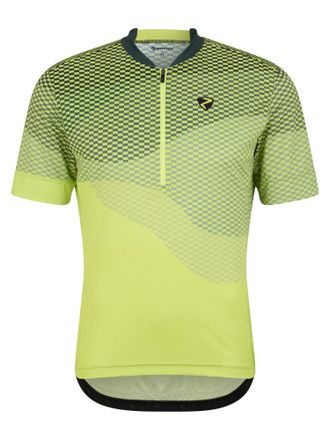 Ziener Radtrikot ZIENER NEMIC-Z, Herren, Gr. 48, bitter lemon, Obermaterial: 100% Polyester; Obermaterial 2: 90% Polyester, 10% Elasthan, Trikots Radtrikot