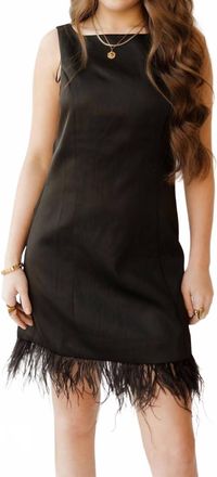 Astr Twiggy Icon Dress In Black