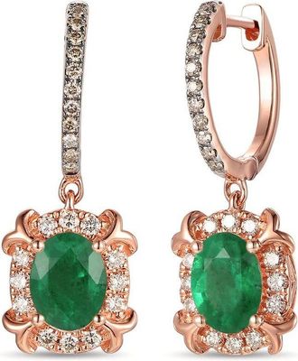 Le Vian Ladies Garden Party Collection Earrings set in 14K Strawberry Gold