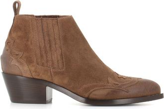 Sartore suede boots - Neutrals