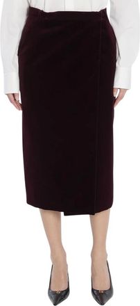 Saint Laurent Mujer, Faldas, P&uacute;rpura, Talla: L