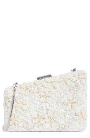 Staud Carmella Beaded Clutch in Garden Party at Nordstrom
