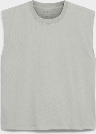 Djab Mens Solid cropped Tank Top DJAB 101 Loose fit