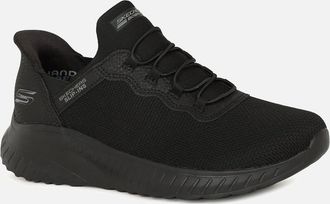 Skechers Womens Slip In Bobs Inspiration Wide Trainers - Black - Size: 4
