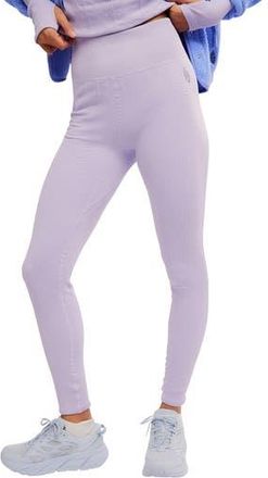 Free People Run Around Seamless High Waist Leggings in Iris Combo at Nordstrom Rack, Size X-Small/small