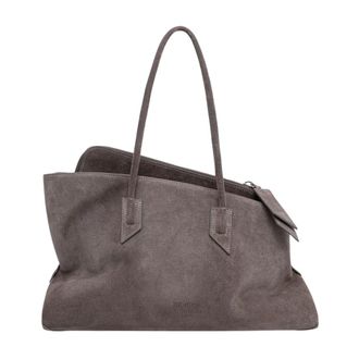 The Attico Tassen, Dames, Grijs, ONE Size, Tote Bags