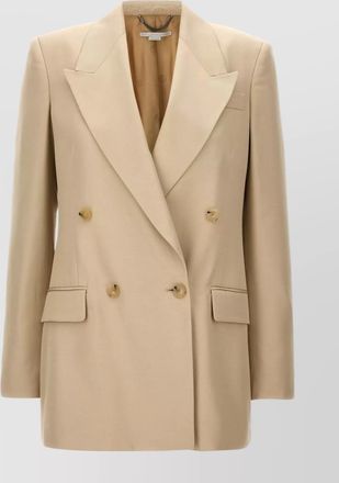 Stella McCartney viscose double-breasted blazer