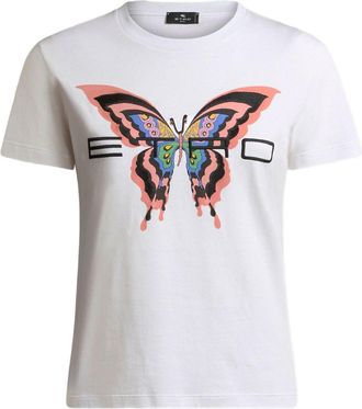 Etro T-shirt con stampa - Bianco