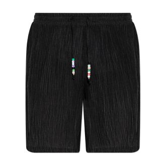 Misbhv Casual Shorts, male, Black, Size: 2XL Smile Shorts