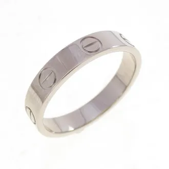 Cartier Love White Gold (18K) Band Ring (Pre-Owned)