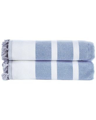 Brooks Brothers Turkish Pesthemal 2Pc Bath Sheets