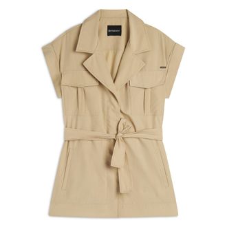 Freddy Trench donna senza maniche con cintura in vita